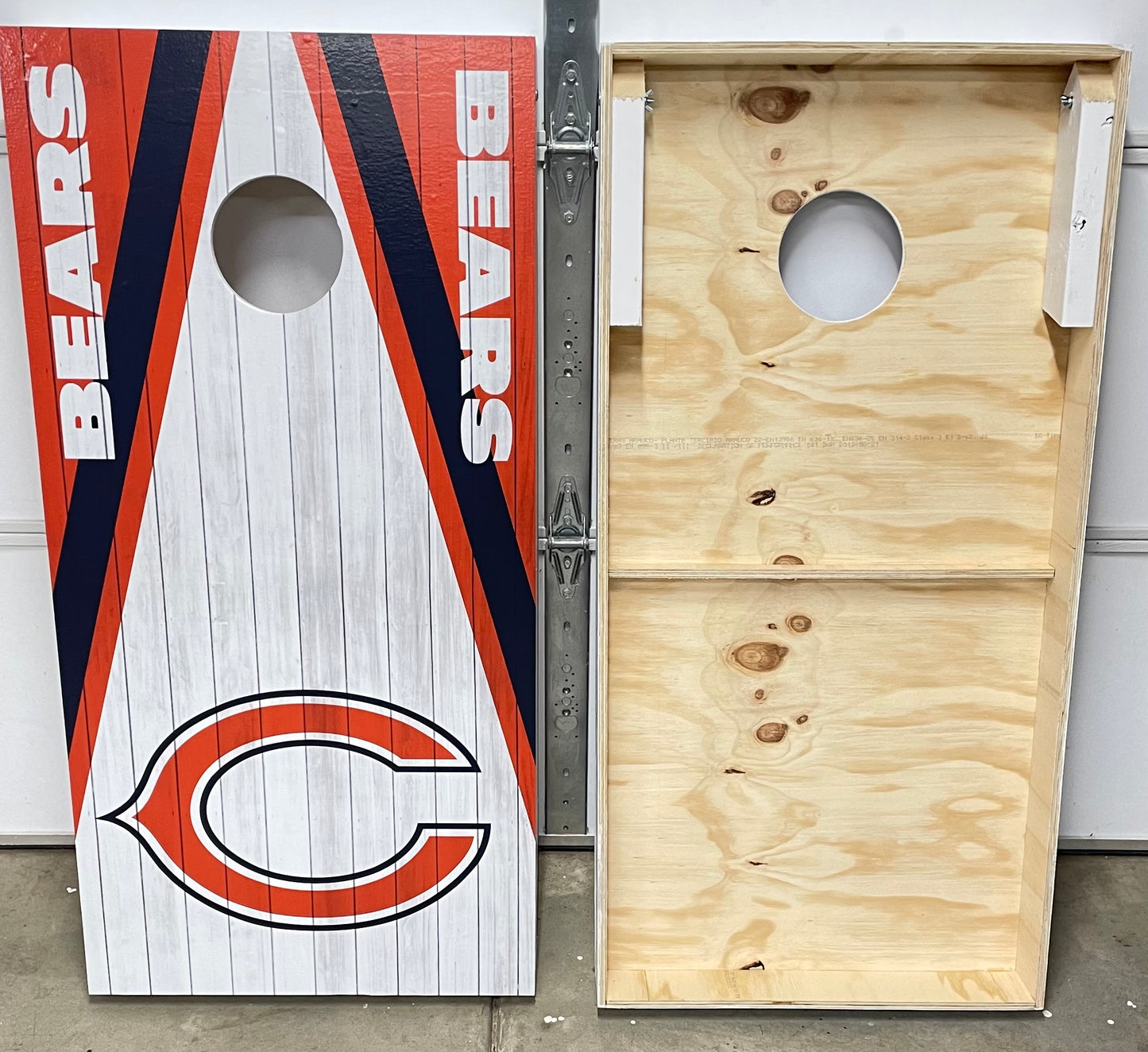 Chicago Bears (Style #2)Cornhole Set