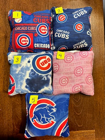Chicago Cubs Logo Cornhole set (Official Size)