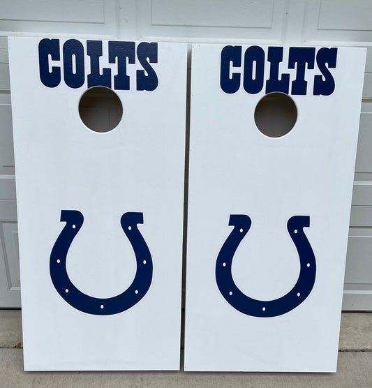 Indianapolis Colts Logo Cornhole set w/bags